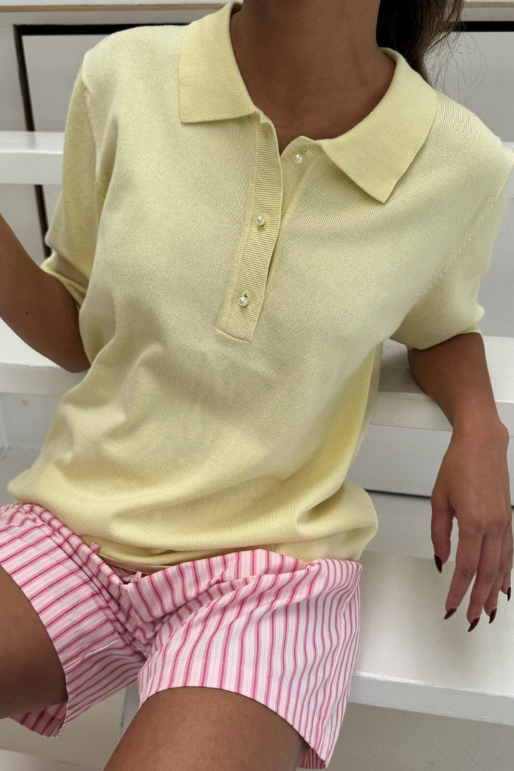 Continue - Diane Polo Ss 14825 - Light Citrus