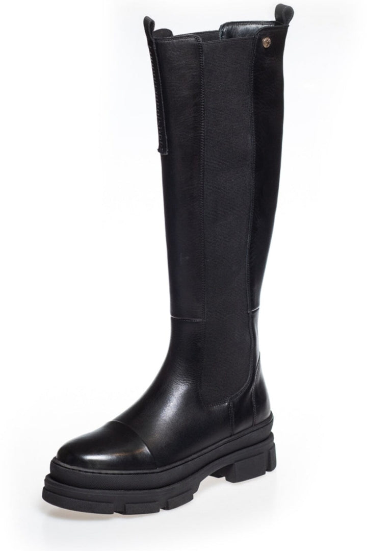 Forudbestilling - Copenhagen Shoes - Follow Me - 002 Black (With Black Stiches) Støvler