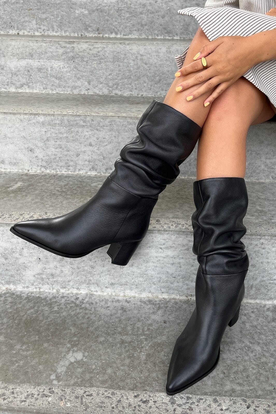 Forudbestilling - Copenhagen Shoes - Illusion/ Pre Order. Del. End Sept - 0001 Black Støvler