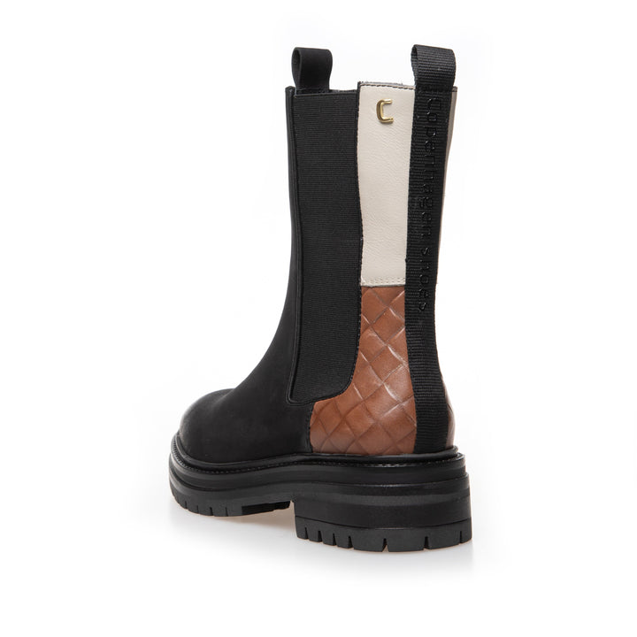 Forudbestilling - Copenhagen Shoes - It'S A Kind Of Magic - 2201 Black/Brown/Beige Støvler