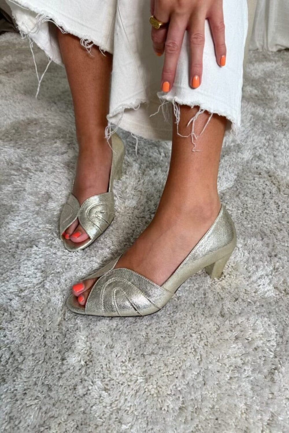 Forudbestilling - Copenhagen Shoes - Soul Girl - 0051 Gold Sandaler