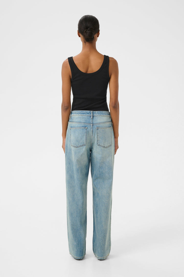 Forudbestilling - Gestuz - Gzdrew Logo Top 2.0 - 100017 Black Toppe