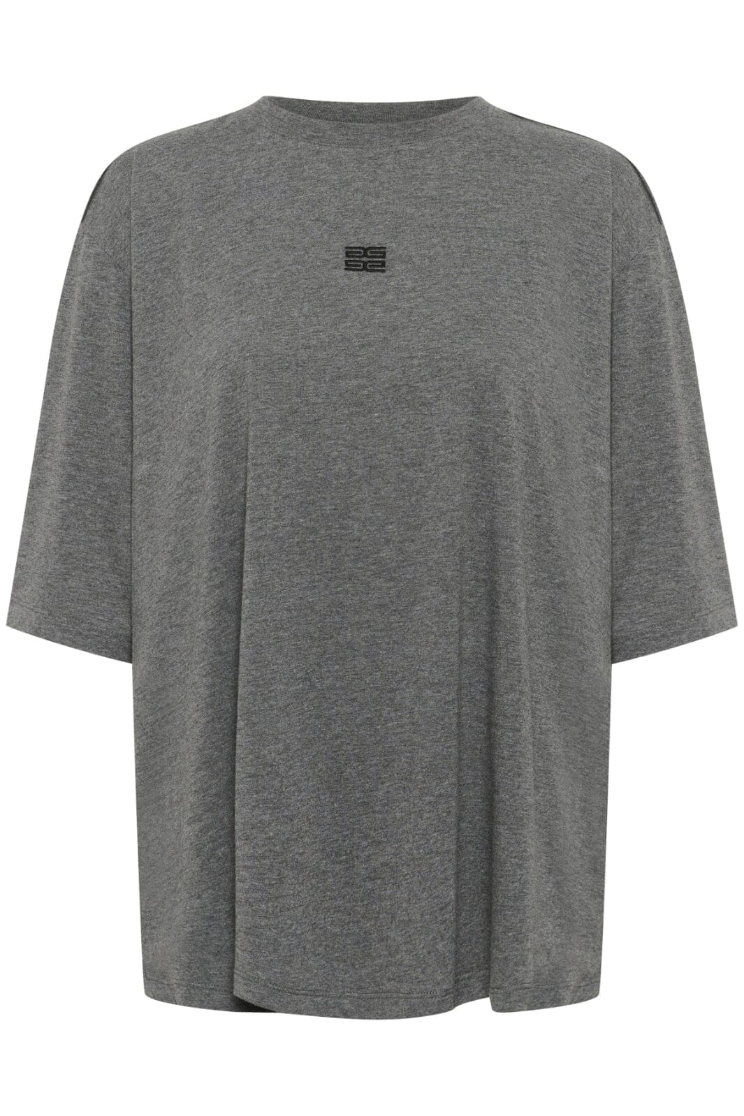 Gestuz - Gzjilan Tee 10910394 - 107871 - Dark Grey Mélange