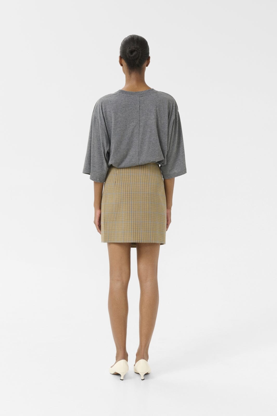 Gestuz - Gzjilan Tee 10910394 - 107871 - Dark Grey Mélange