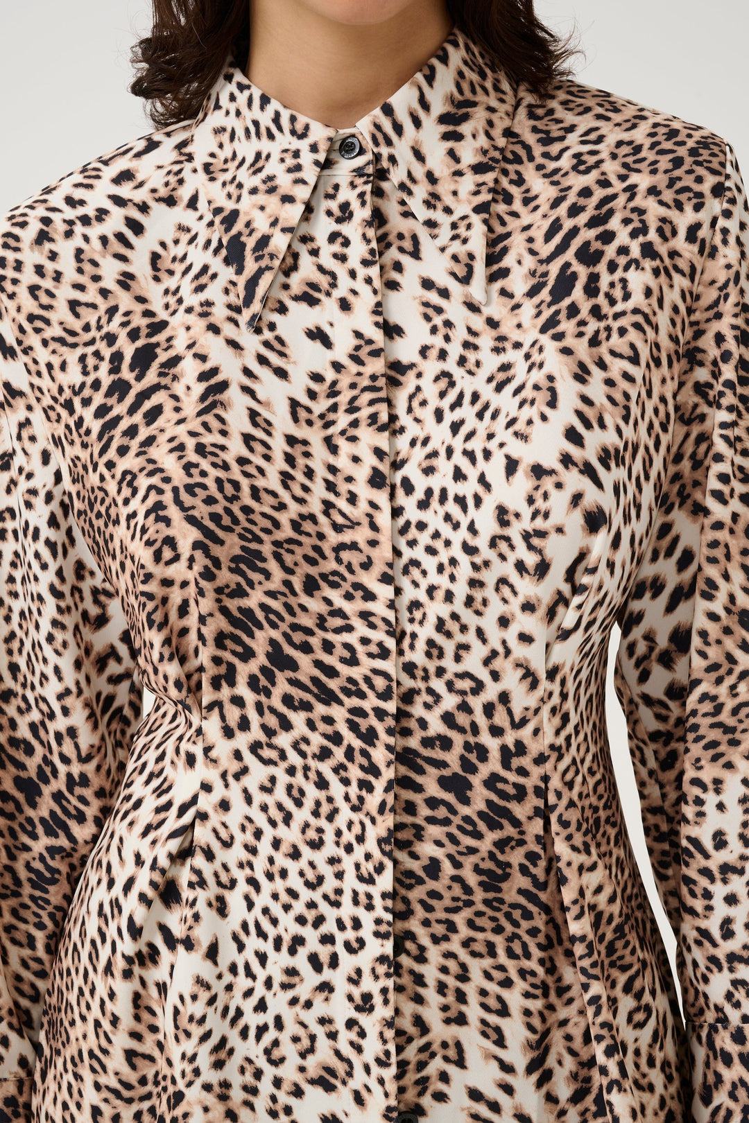 Forudbestilling - Gestuz - Gzmareen P Shirt - 107188 Light Leopard Skjorter