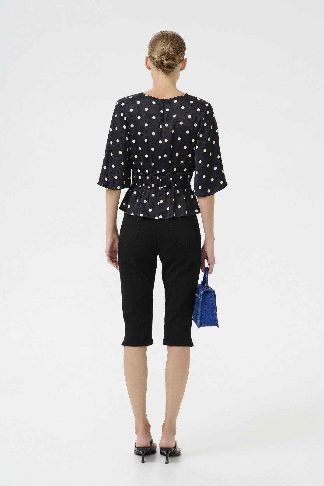 Gestuz - Gzrivy Capri Pants 10910515 - 100017 - Black