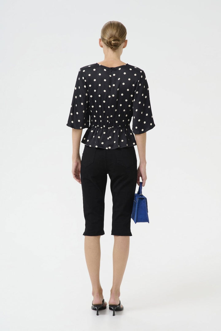 Gestuz - Gzrivy Capri Pants 10910515 - 100017 - Black