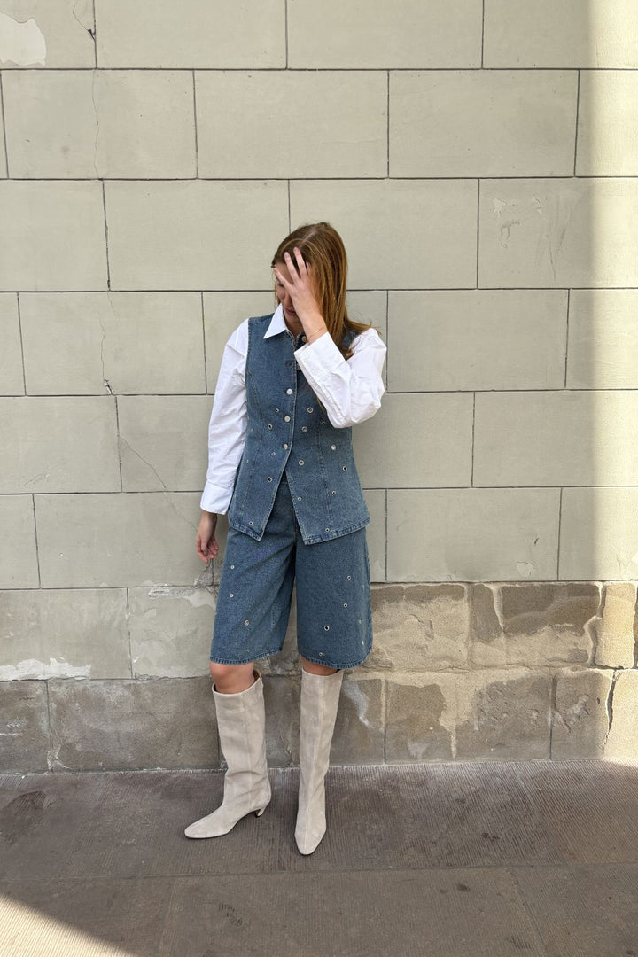 Forudbestilling - Global Funk - Gibella Xo-G 74380716 - Q24 - Light Mud Wash Skjorter