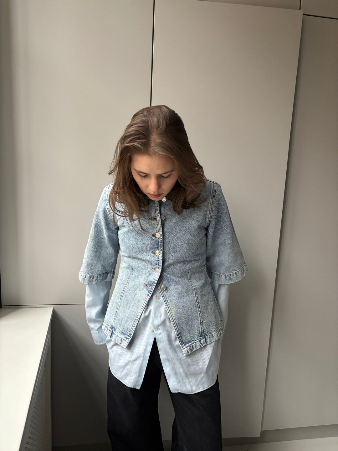 Forudbestilling - Global Funk - Lila-G - 958 Medium Light Blue Skjorter