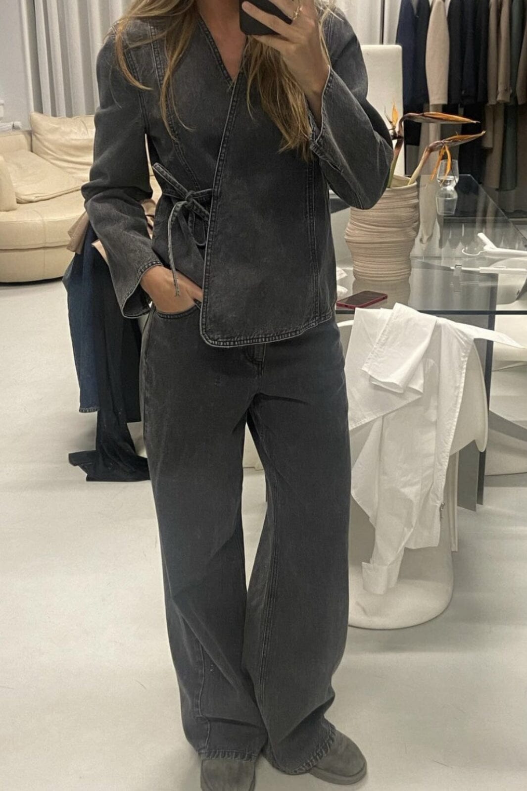 Forudbestilling - Global Funk - Pixann-G - 961 Demon Grey Jeans