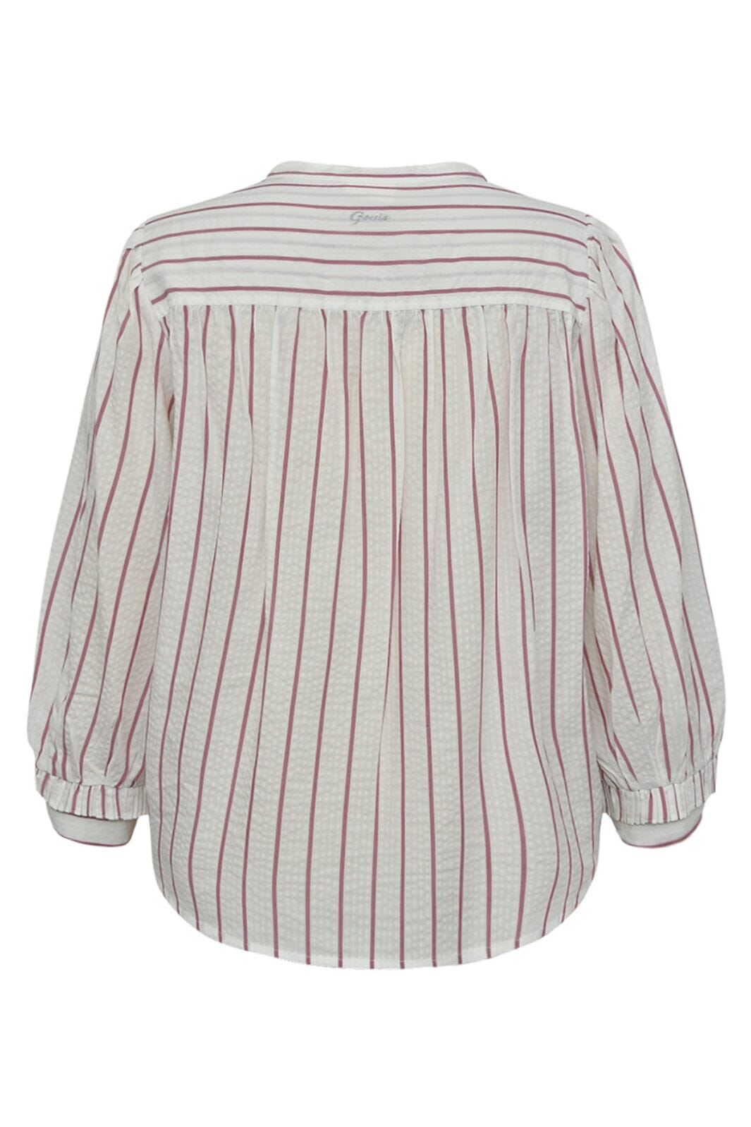 Gossia - Sophiago Daimi Mo Blouse G2536 - Rosa - Creme Stripes