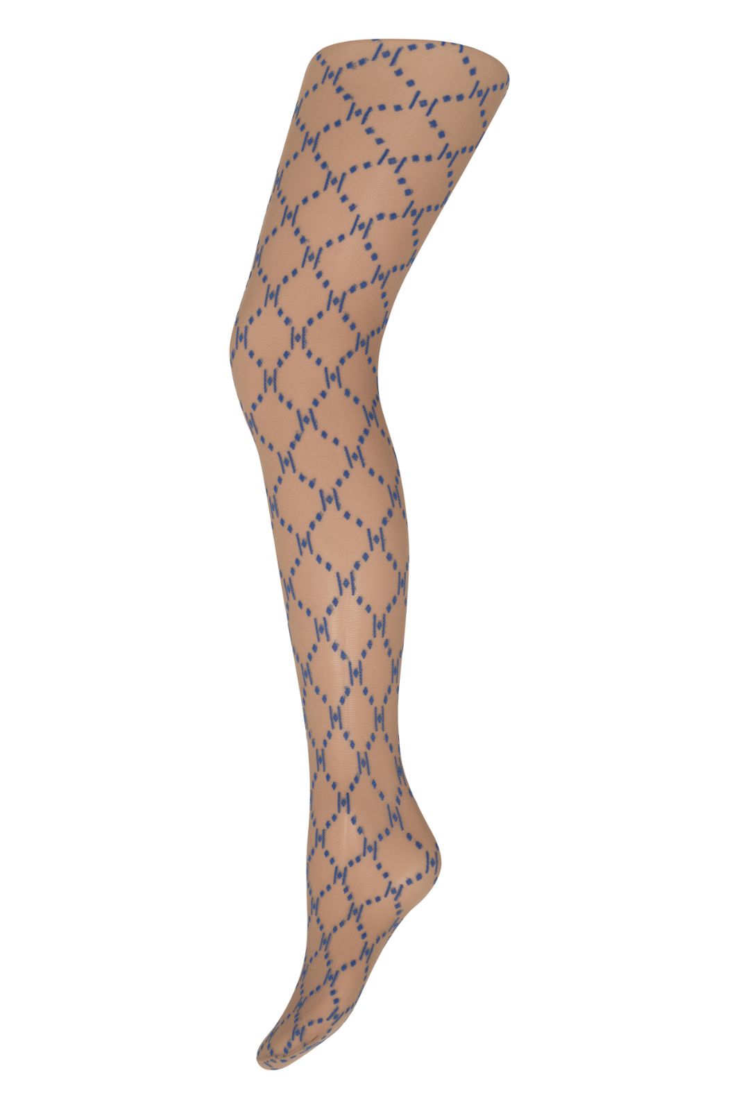 Forudbestilling - Hype The Detail - Tight Logo 25Den 16013-7701 - 5609 - Blå Strømpebukser