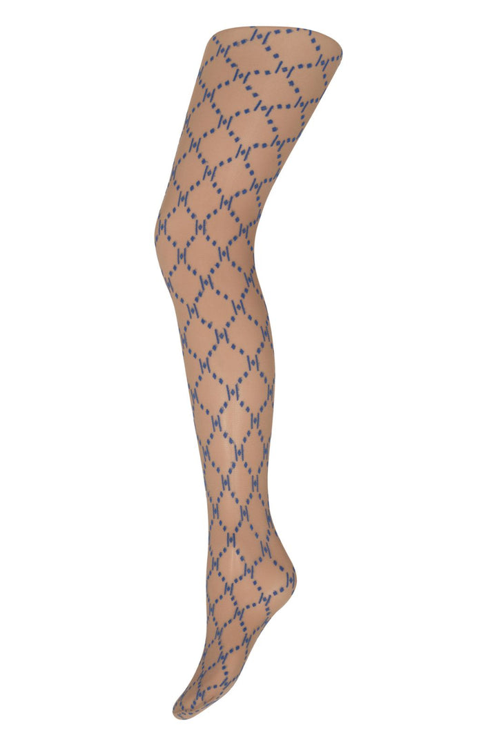 Forudbestilling - Hype The Detail - Tight Logo 25Den 16013-7701 - 5609 - Blå Strømpebukser