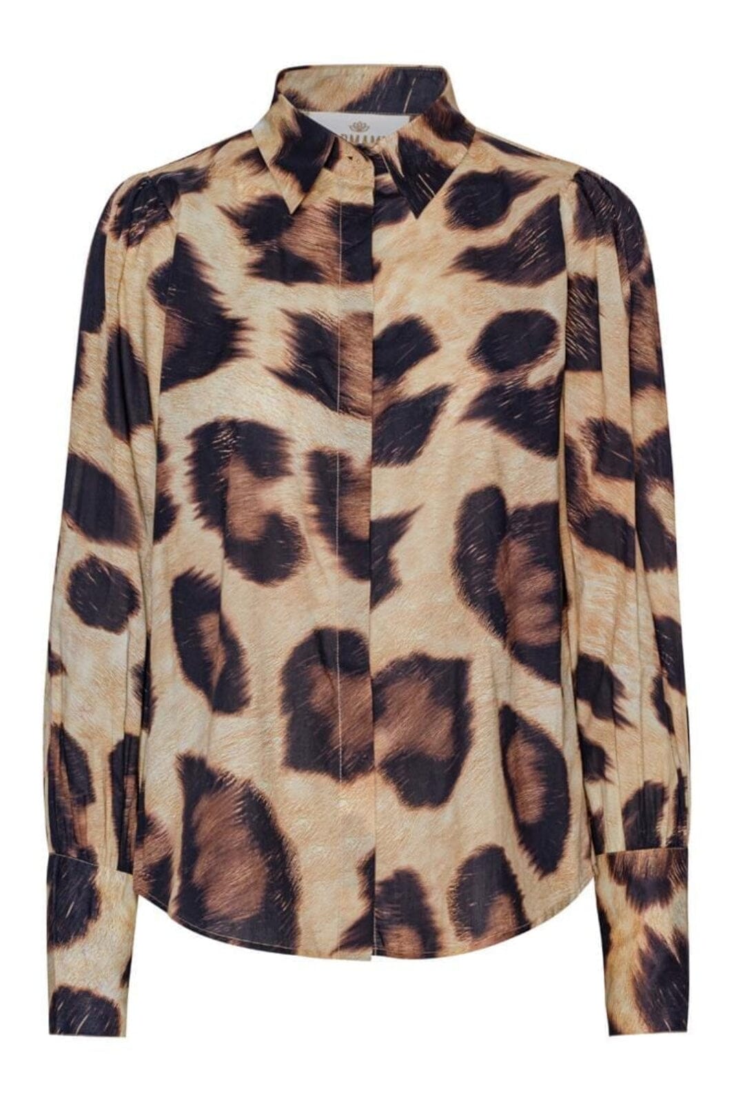 Forudbestilling - Karmamia - Honey Shirt - Maxi Leo Poplin Skjorter