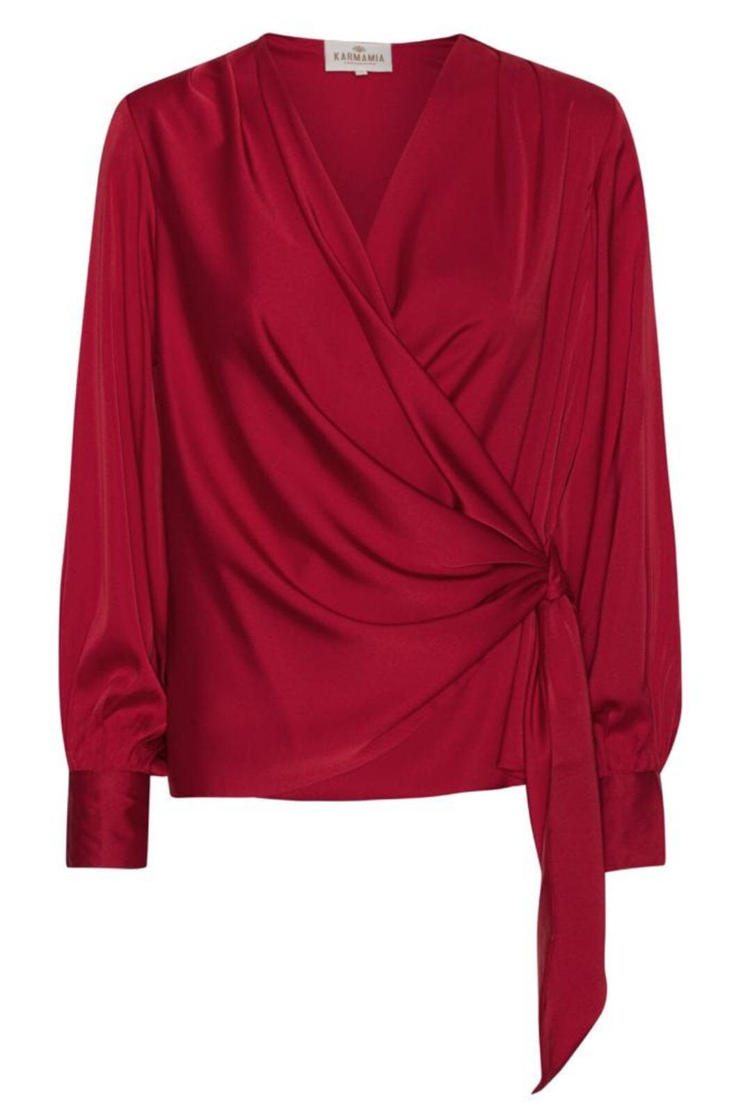 Karmamia - Ines Blouse 1511 - Deep Red