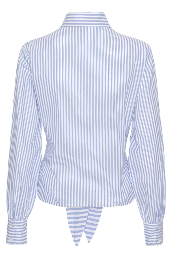Forudbestilling - Karmamia - Lee Shirt - Sky Stripe Cotton - (Februar) Skjorter