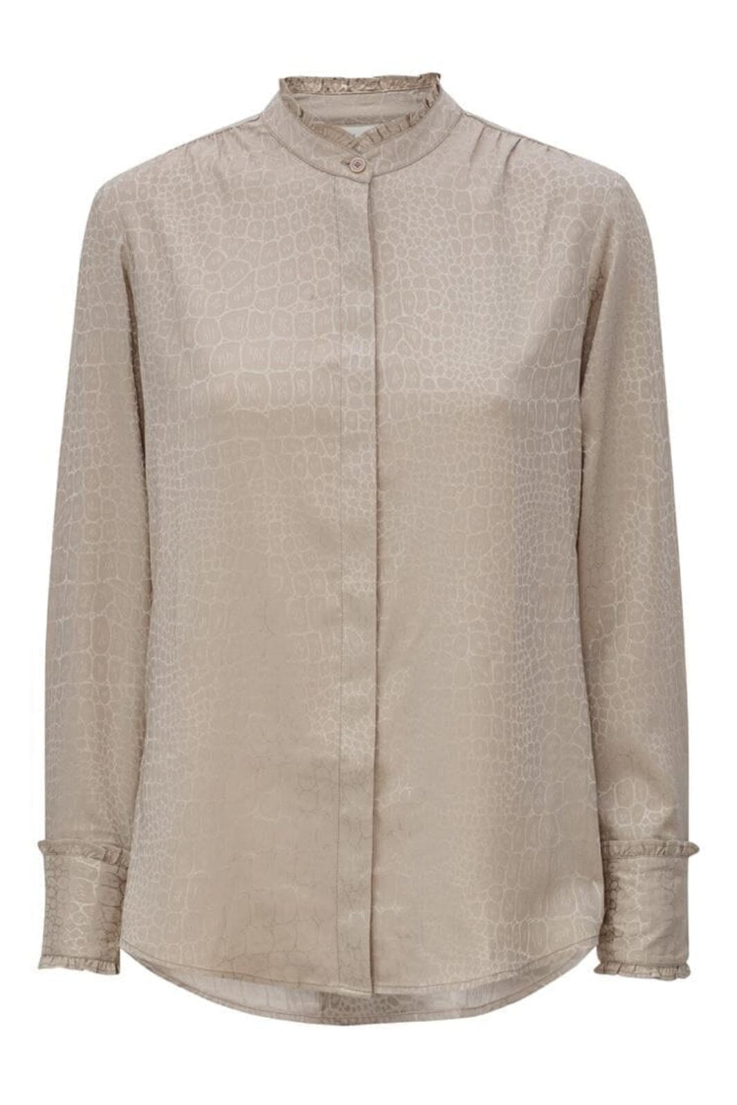 Forudbestilling - Karmamia - Trinity Shirt - Snake Jacquard Skjorter