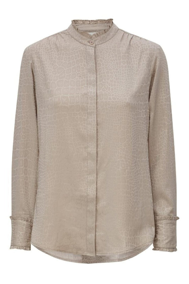 Forudbestilling - Karmamia - Trinity Shirt - Snake Jacquard Skjorter