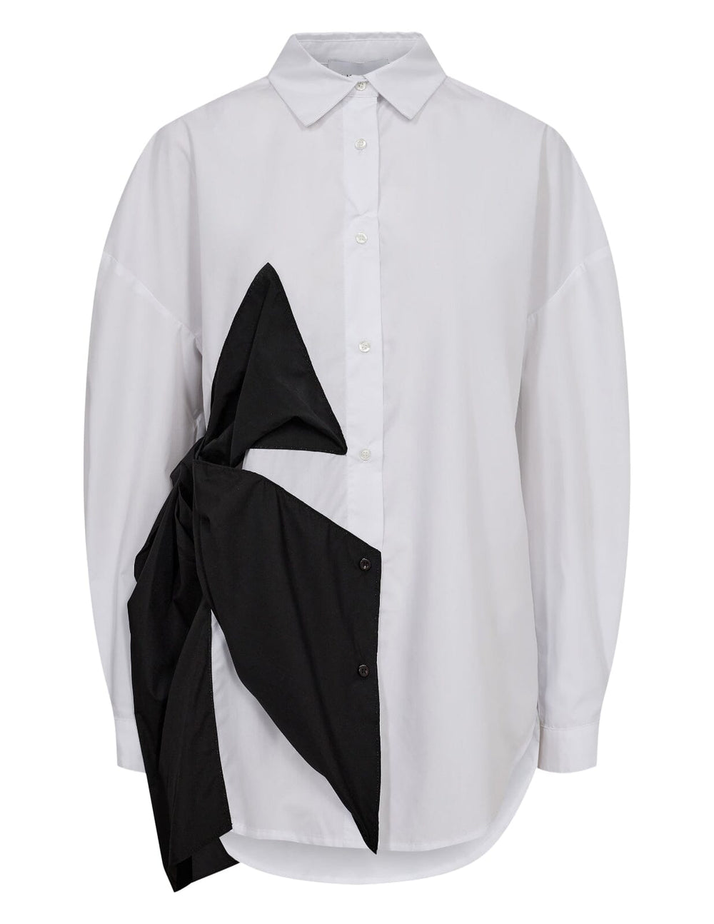 Forudbestilling - Liberte - Bow-Shirt - White Black Bow Skjorter