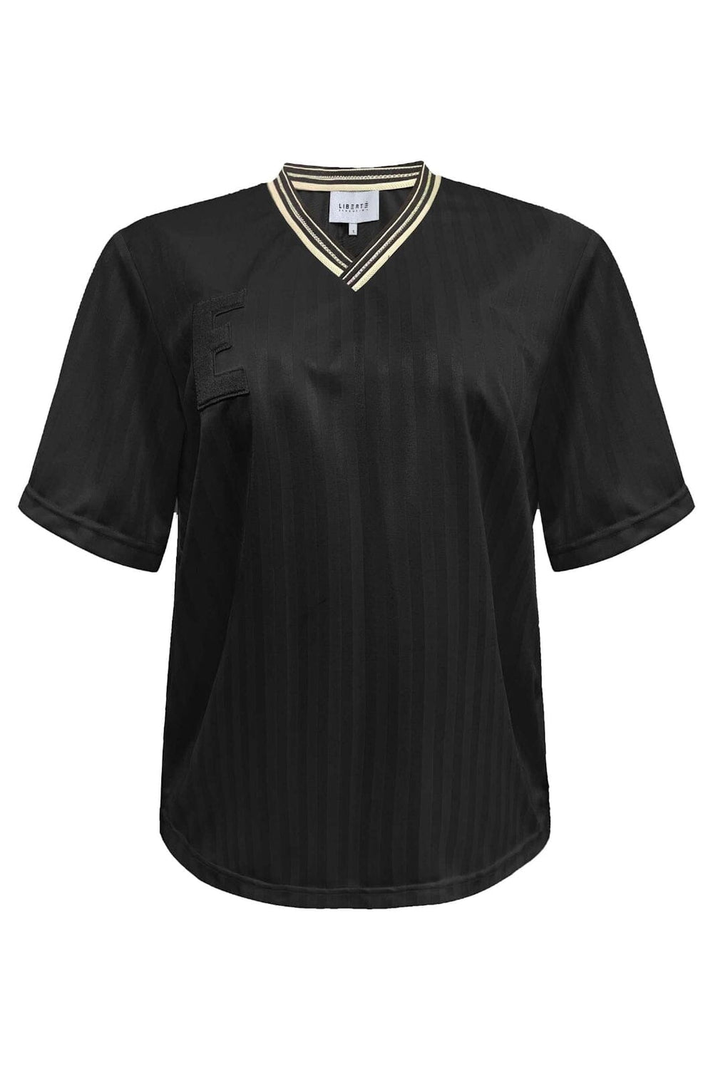 Liberte - Felia-Ss-Tshirt 22228 - Black Simili