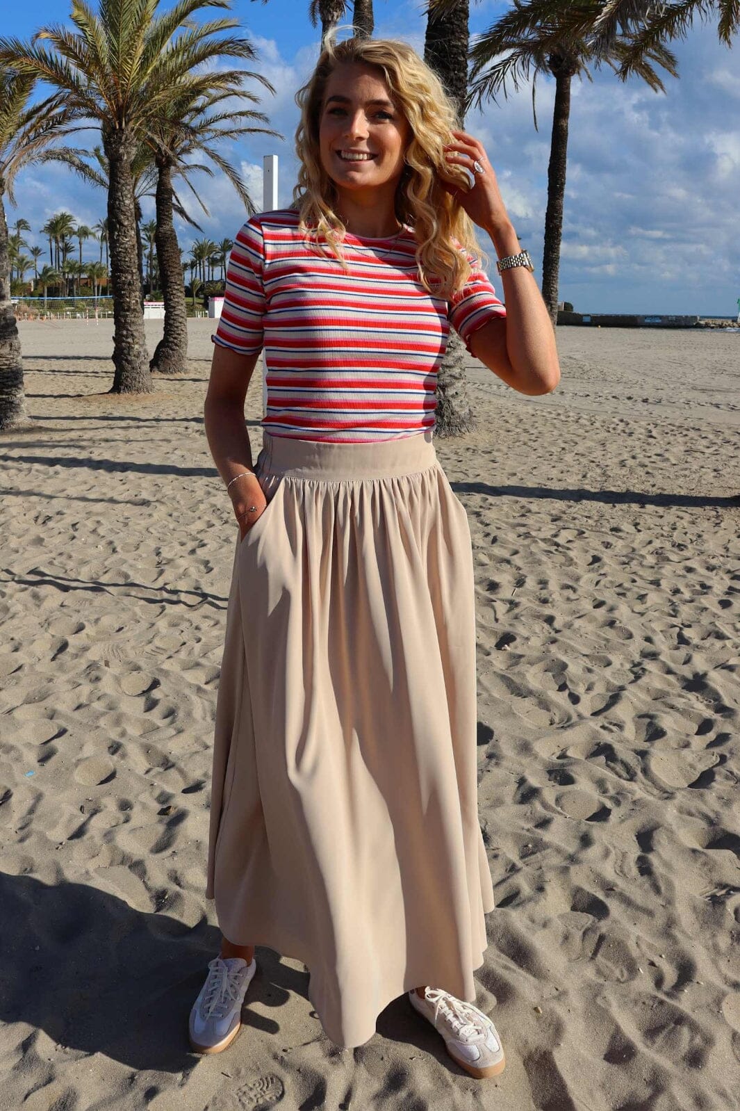 Liberte - Frede-Long-Skirt 22112 - Desert