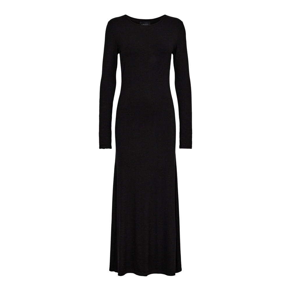 Forudbestilling - Liberte - Natalia-Ls-Long-Dress - Black Kjoler