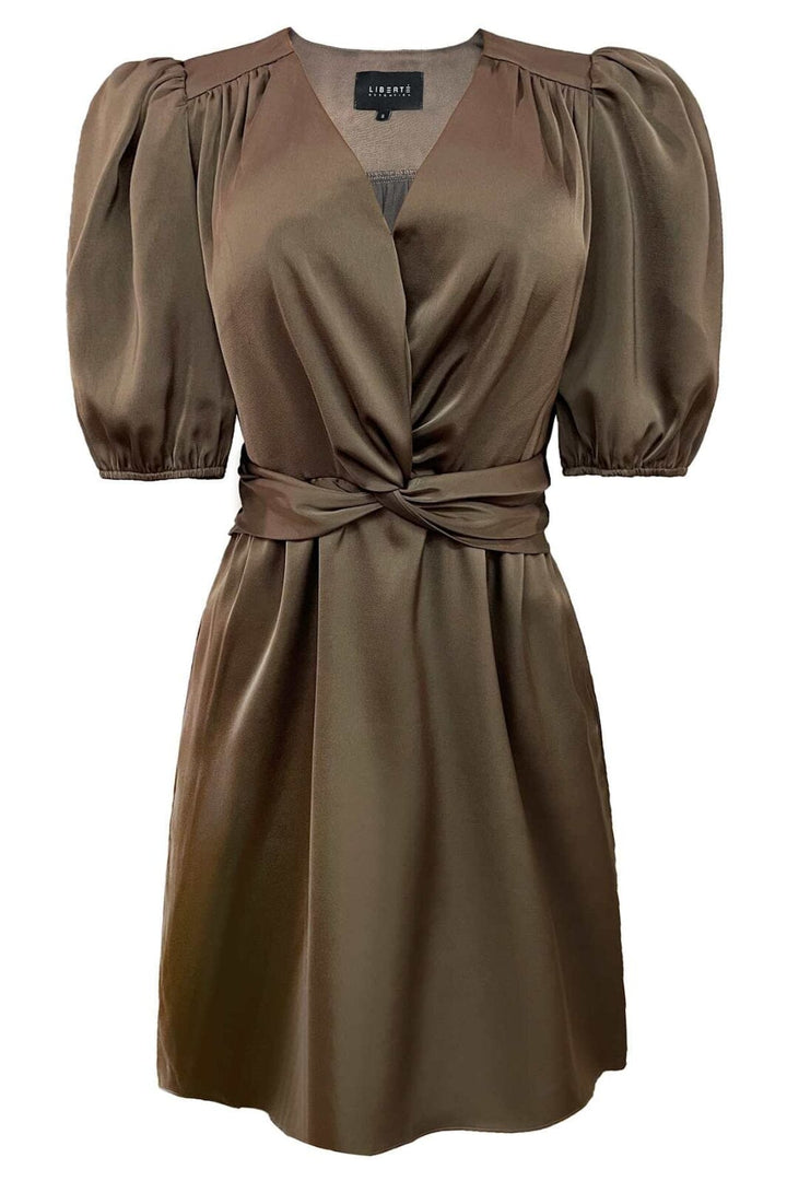 Liberte - Tiki-Ss-Twist-Dress 22206 - Brown