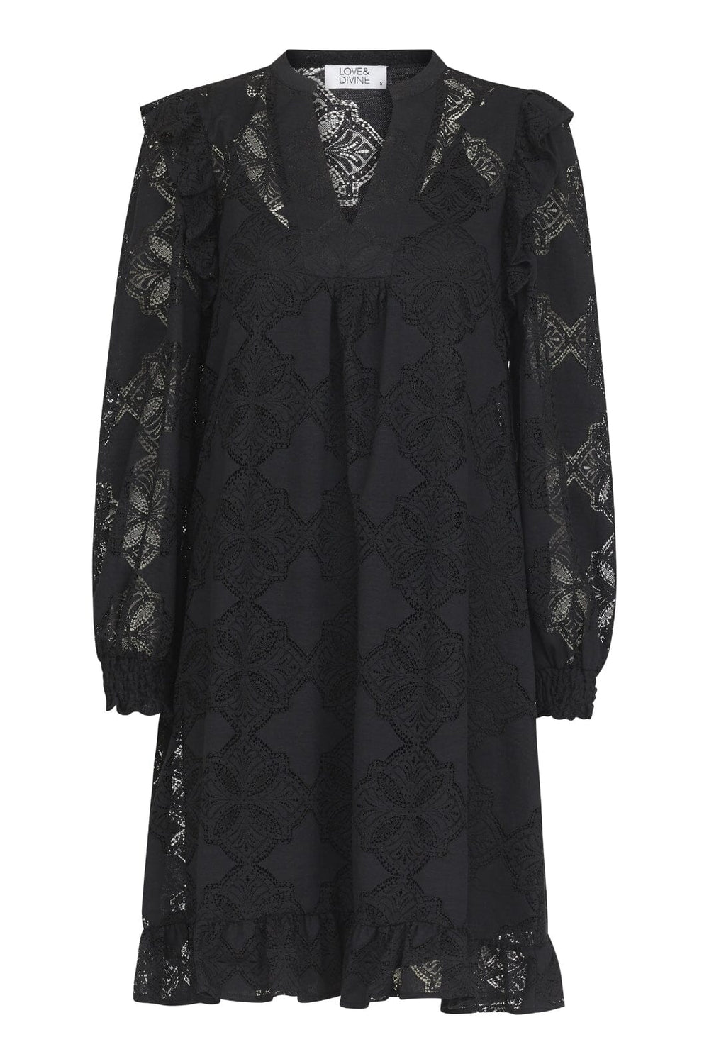 Forudbestilling - Love & Divine - Love1235 18080 - 116 Black Lace Kjoler
