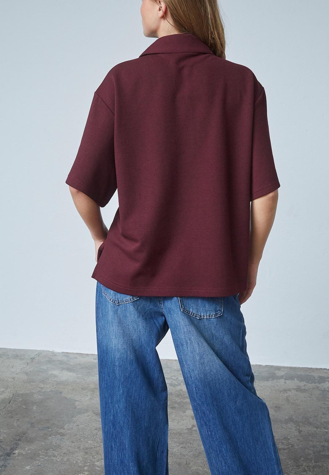 Forudbestilling - Love & Divine - Love1362 18878 - 516 - D. Bordeaux Strikbluser