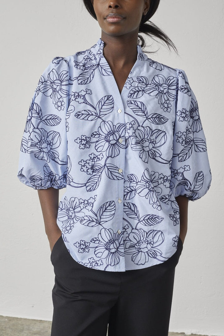 Forudbestilling - Love & Divine - Love456-5 18683 - 832 - Blue Stripe Skjorter