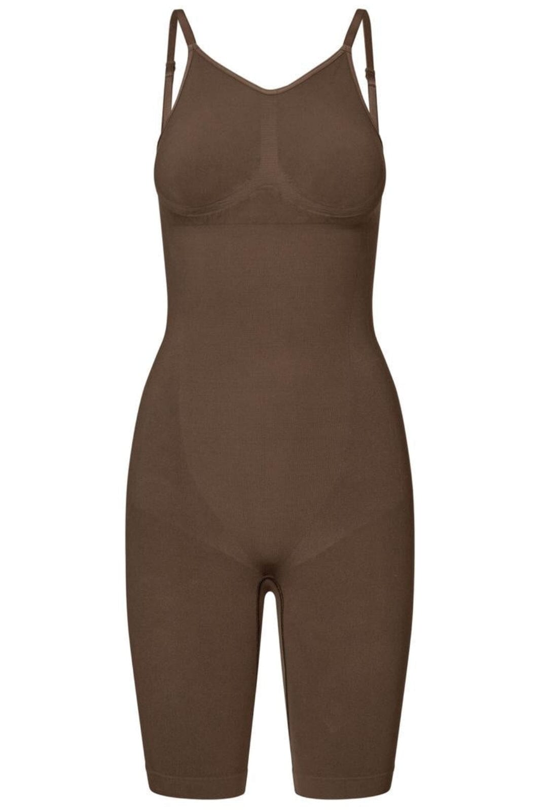 Forudbestilling - Lykkeland Ateliér - Contour Shapewear Bodysuit - Chocolate Undertøj