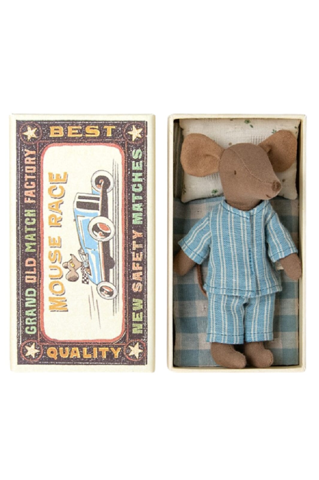 Maileg - Big Brother Mouse In Matchbox