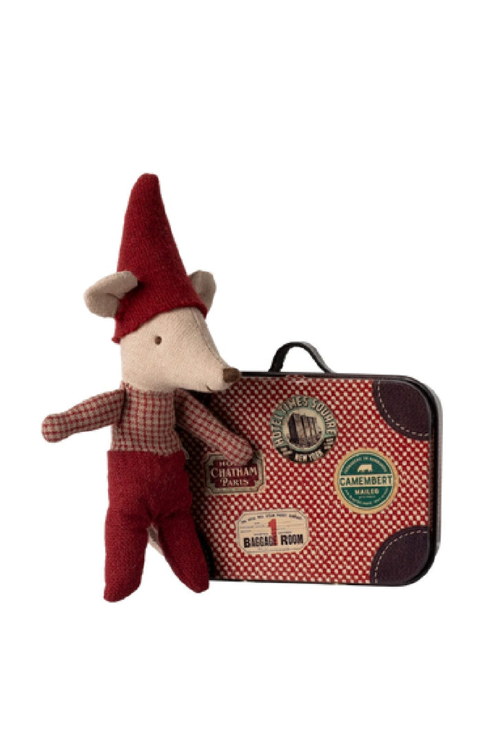 Forudbestilling - Maileg - Julemus, Baby I Kuffert Jul