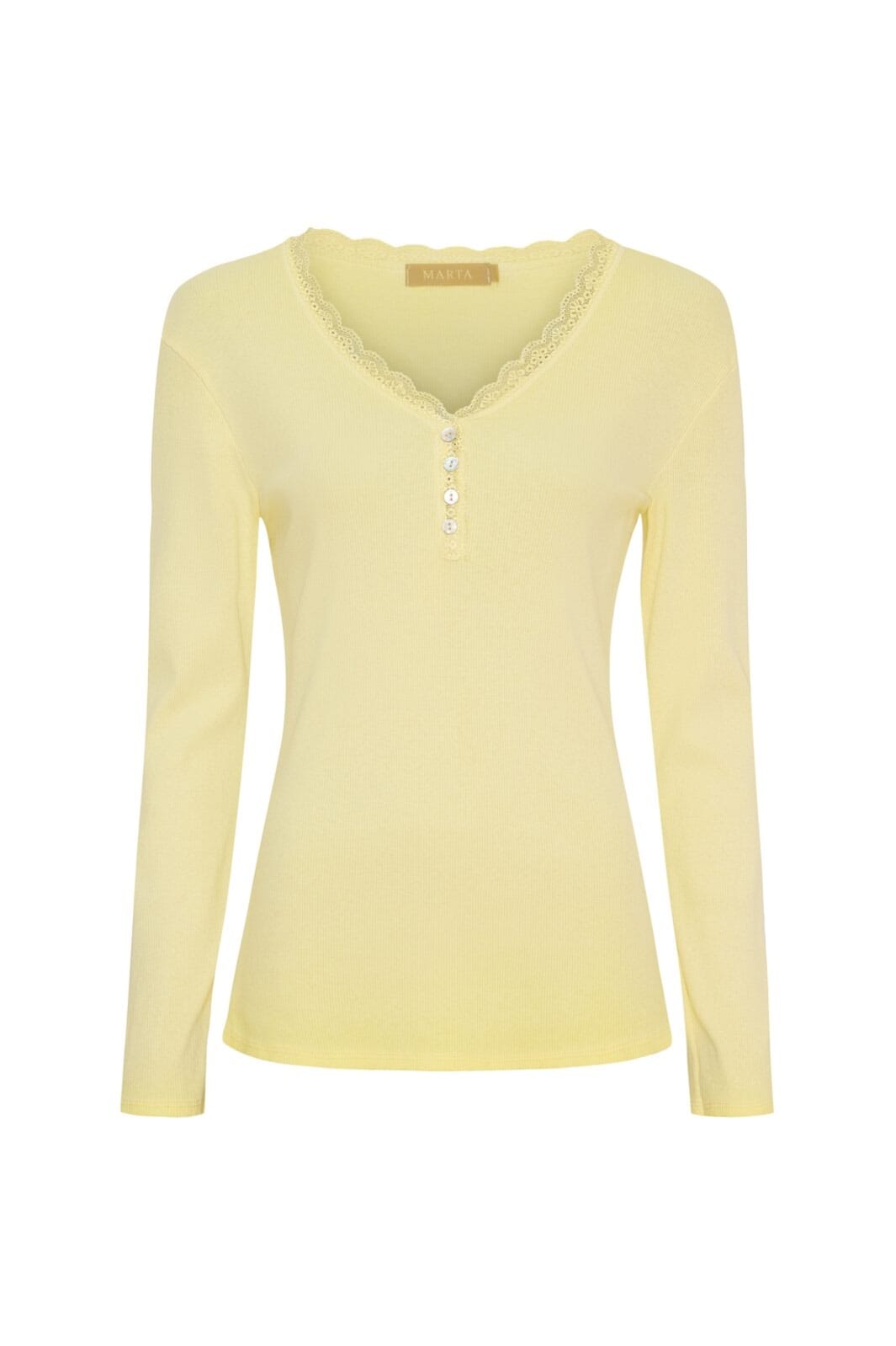 Marta Du Chateau - Mdccalista Ls Tee 2500 - Yellow