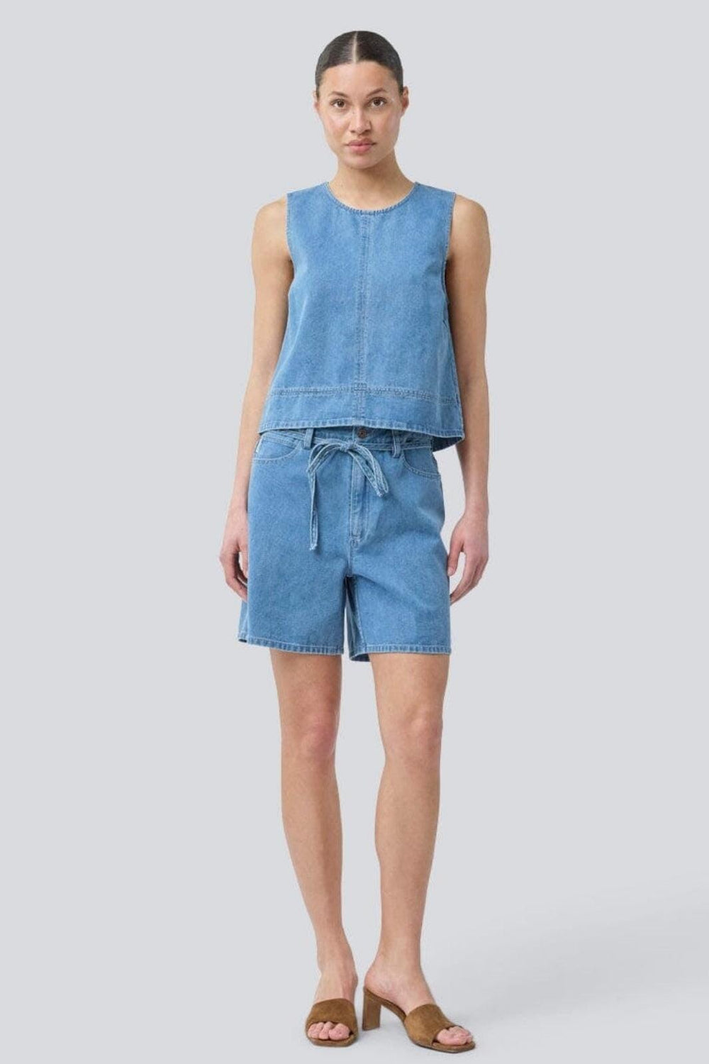 Modström - Naomamd Solid Top 58474 - 10718 - Vintage Blue