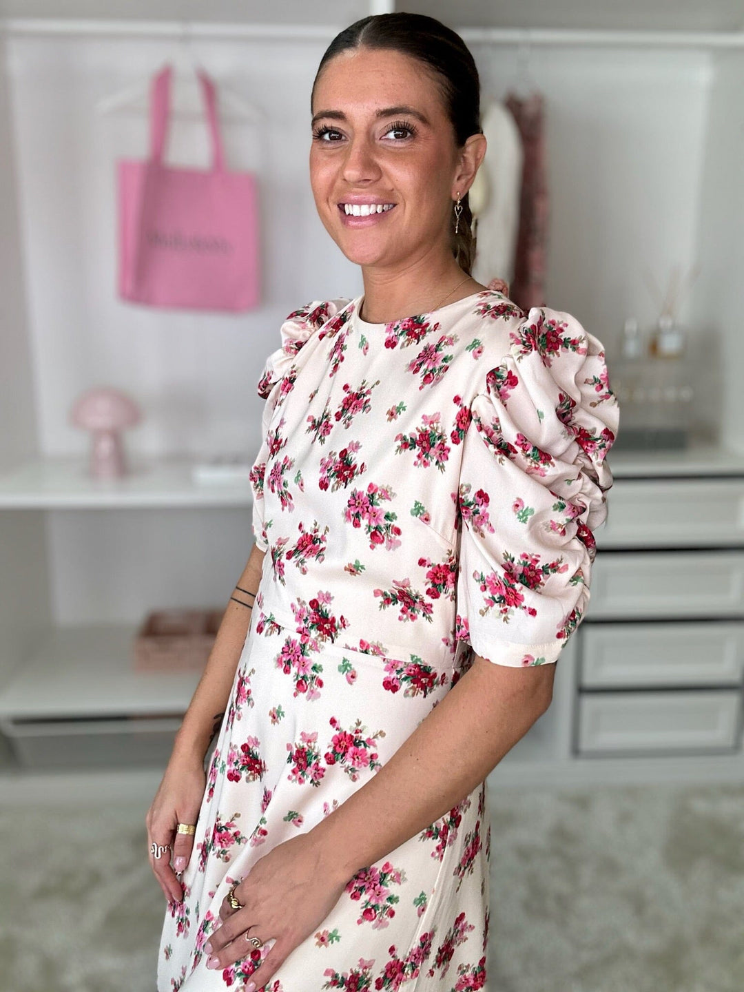 Forudbestilling - Neo Noir - Benuti Amazing Rose Dress 165359 - 754 - Light Pink Kjoler