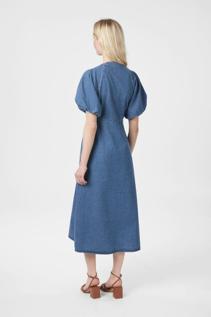 Forudbestilling - Neo Noir - Illana Denim Dress 165931 - 140 - Blue