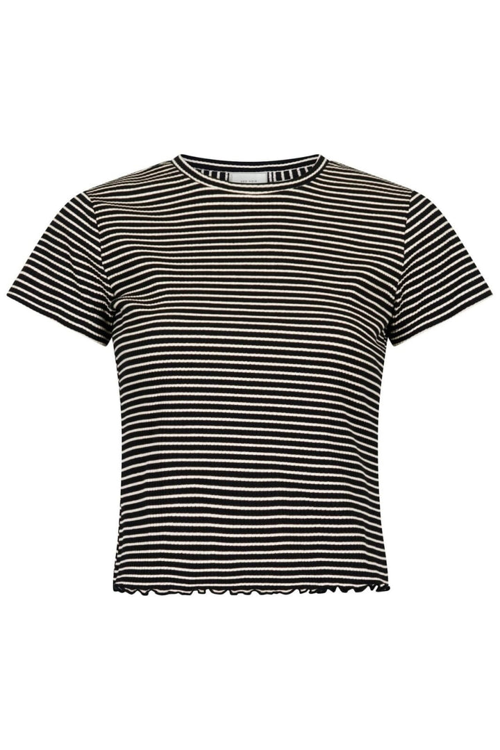 Neo Noir - Lonnie Stripe Tee - Black