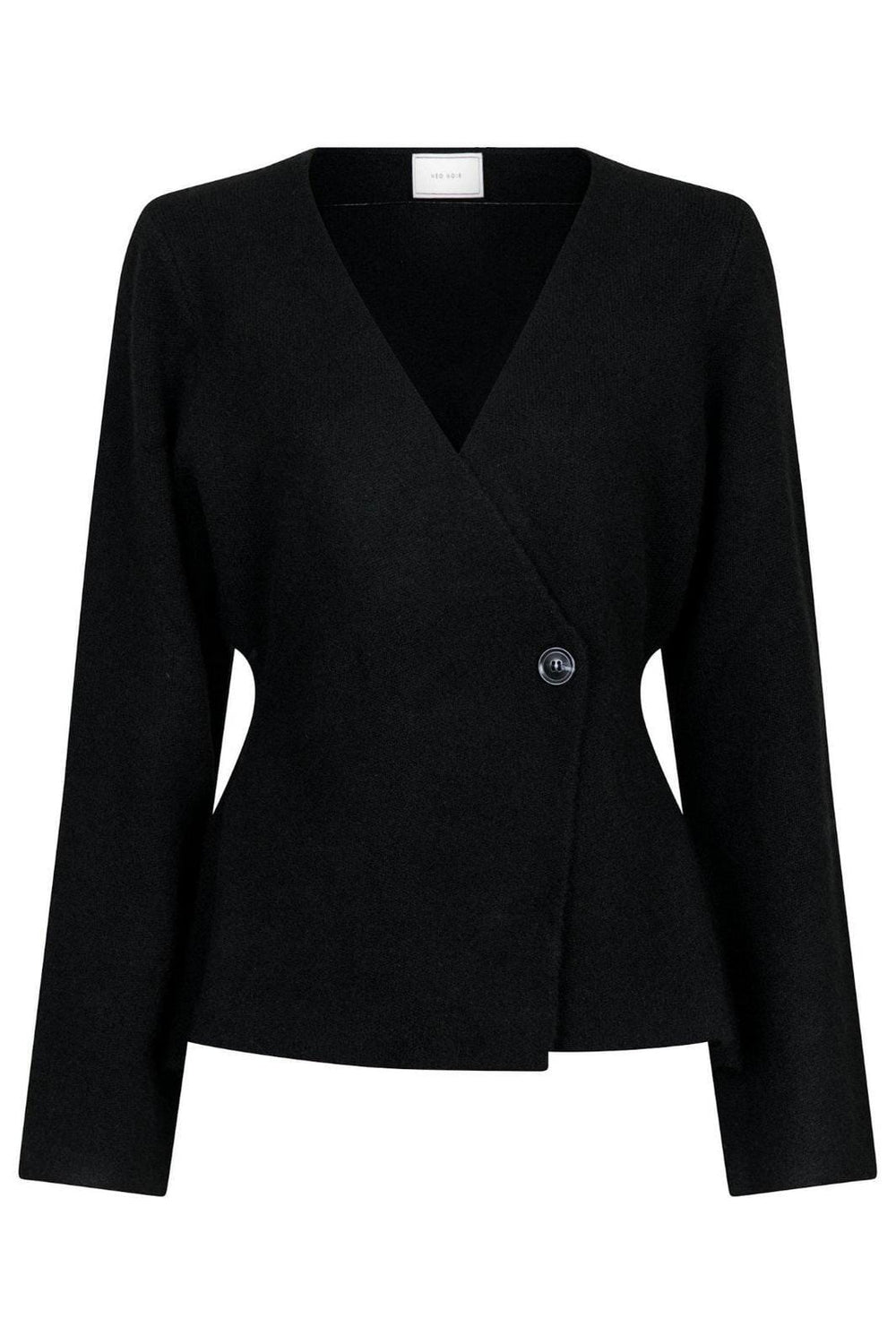 Forudbestilling - Neo Noir - Marie Louise Knit Cardigan - Black Cardigans