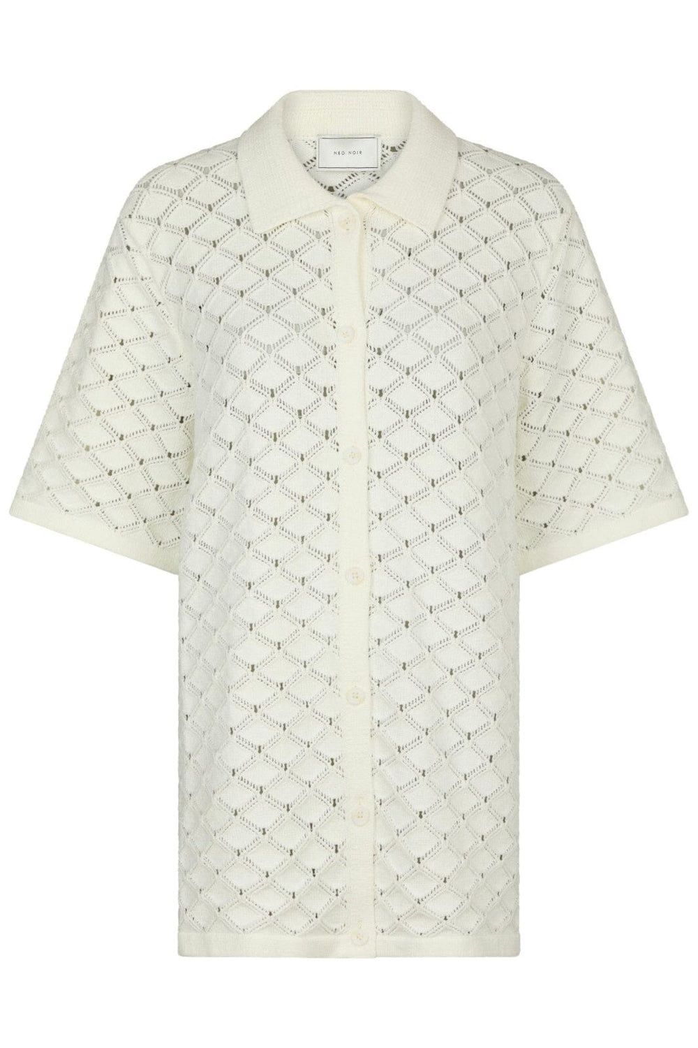 Neo Noir - Sette Crochet Blouse 165216 - 121 - Off White