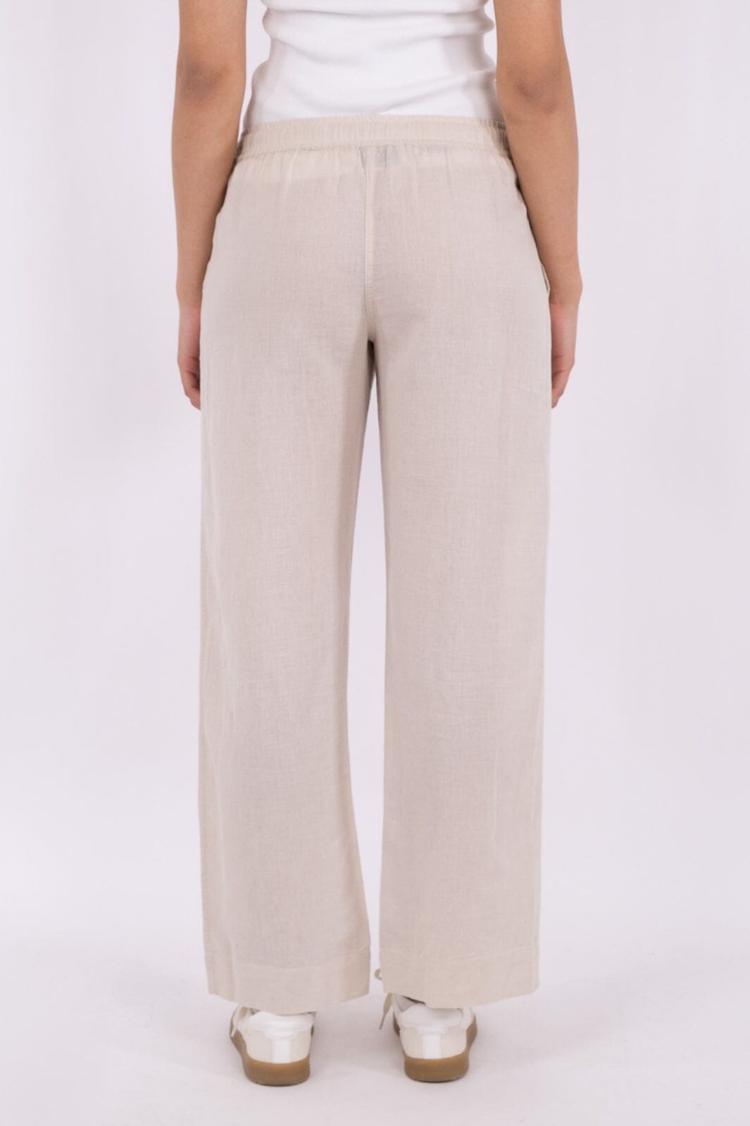 Forudbestilling - Neo Noir - Sonar Linen Pants - Sand Bukser