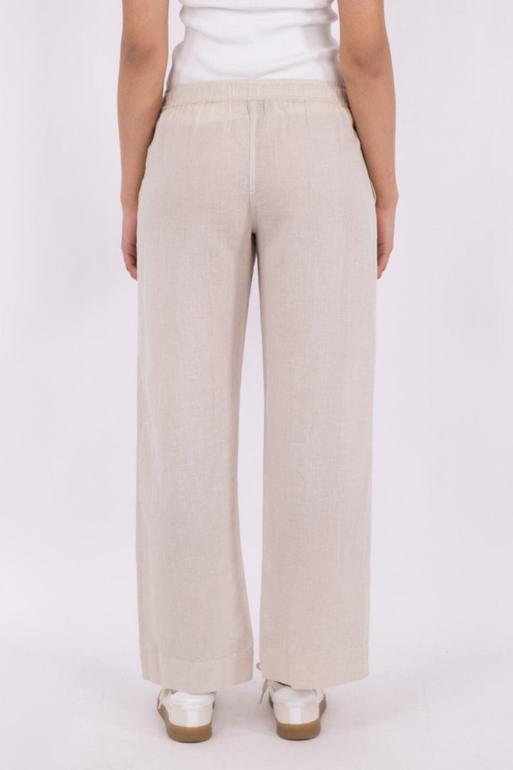 Forudbestilling - Neo Noir - Sonar Linen Pants - Sand Bukser