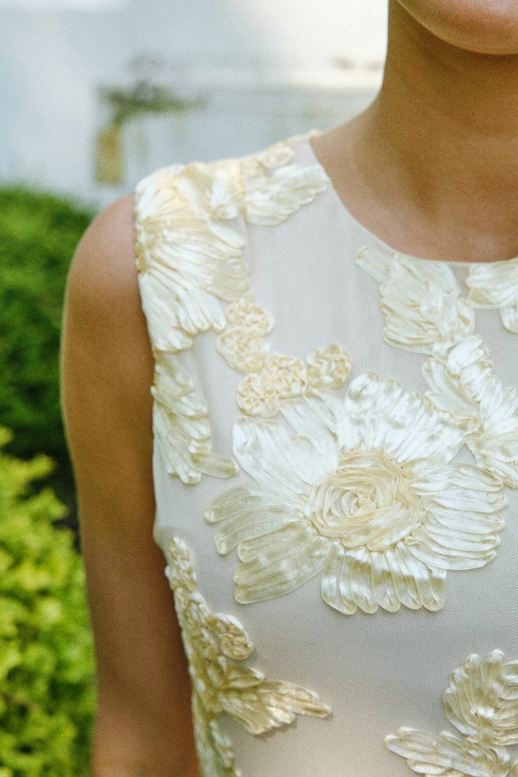 Forudbestilling - Neo Noir - Tiranna Big Flower Mesh Dress 166824 - 191 - Light Yellow