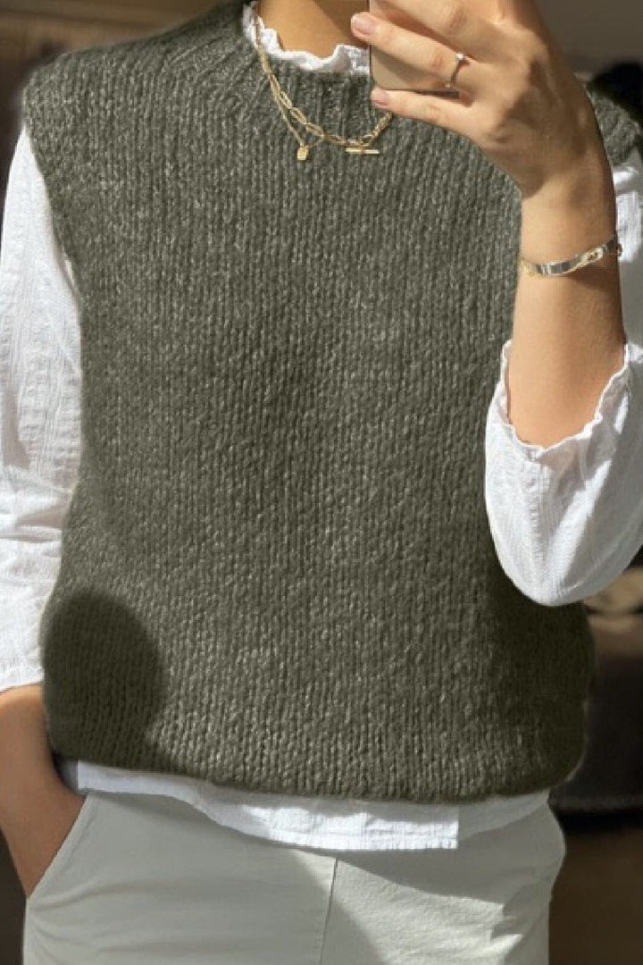 Forudbestilling - Noella - Kala Vest Wool - Army Veste