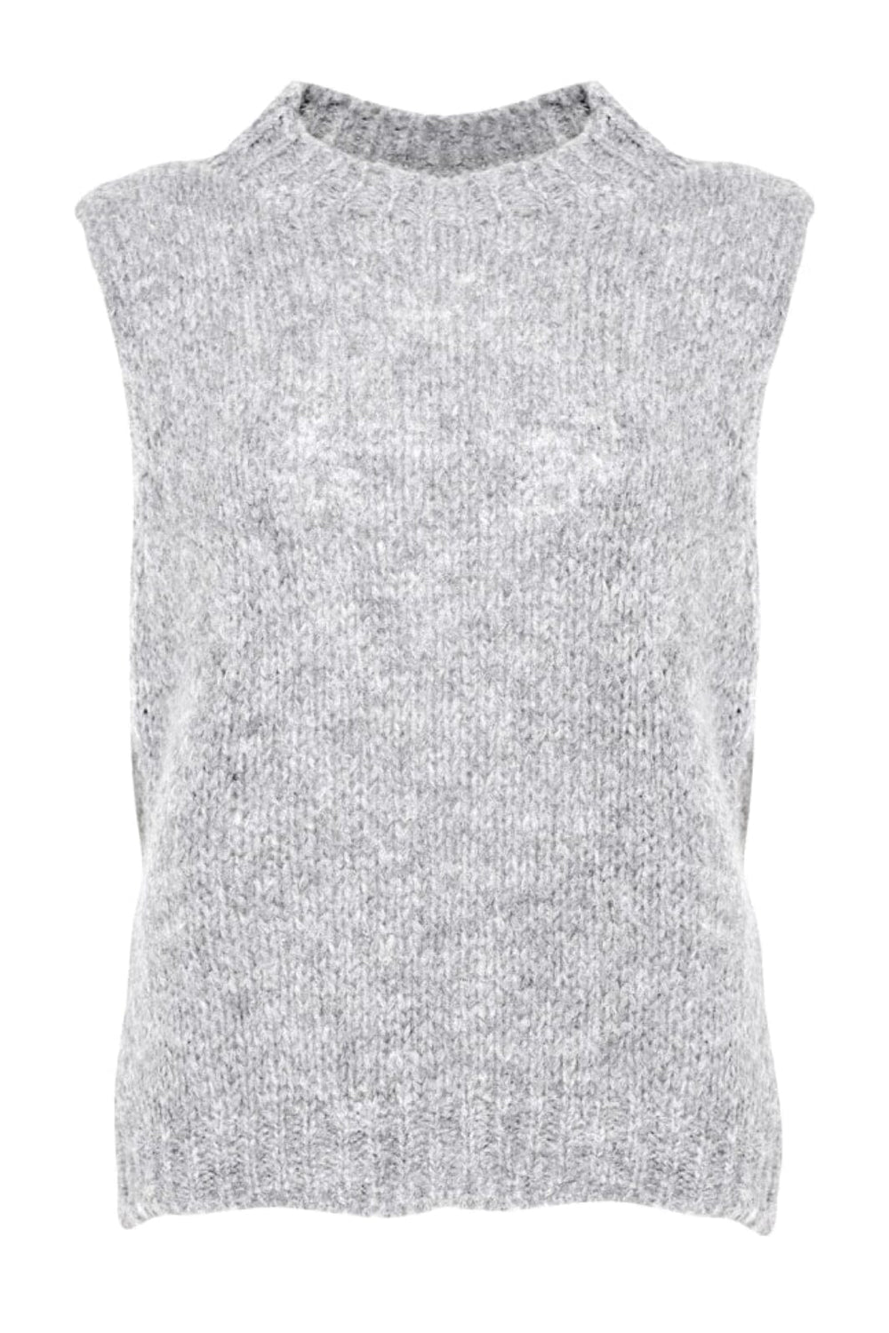Forudbestilling - Noella - Kala Vest Wool - Light Grey Melange Veste