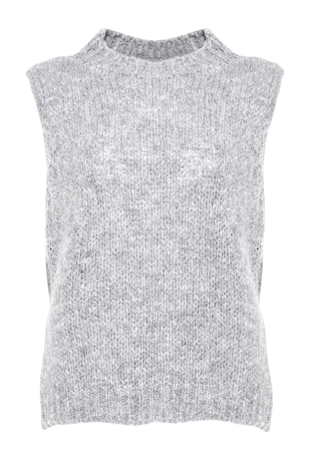 Forudbestilling - Noella - Kala Vest Wool - Light Grey Melange Veste
