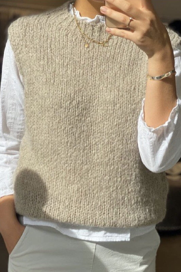 Noella - Kala Vest Wool - Sand