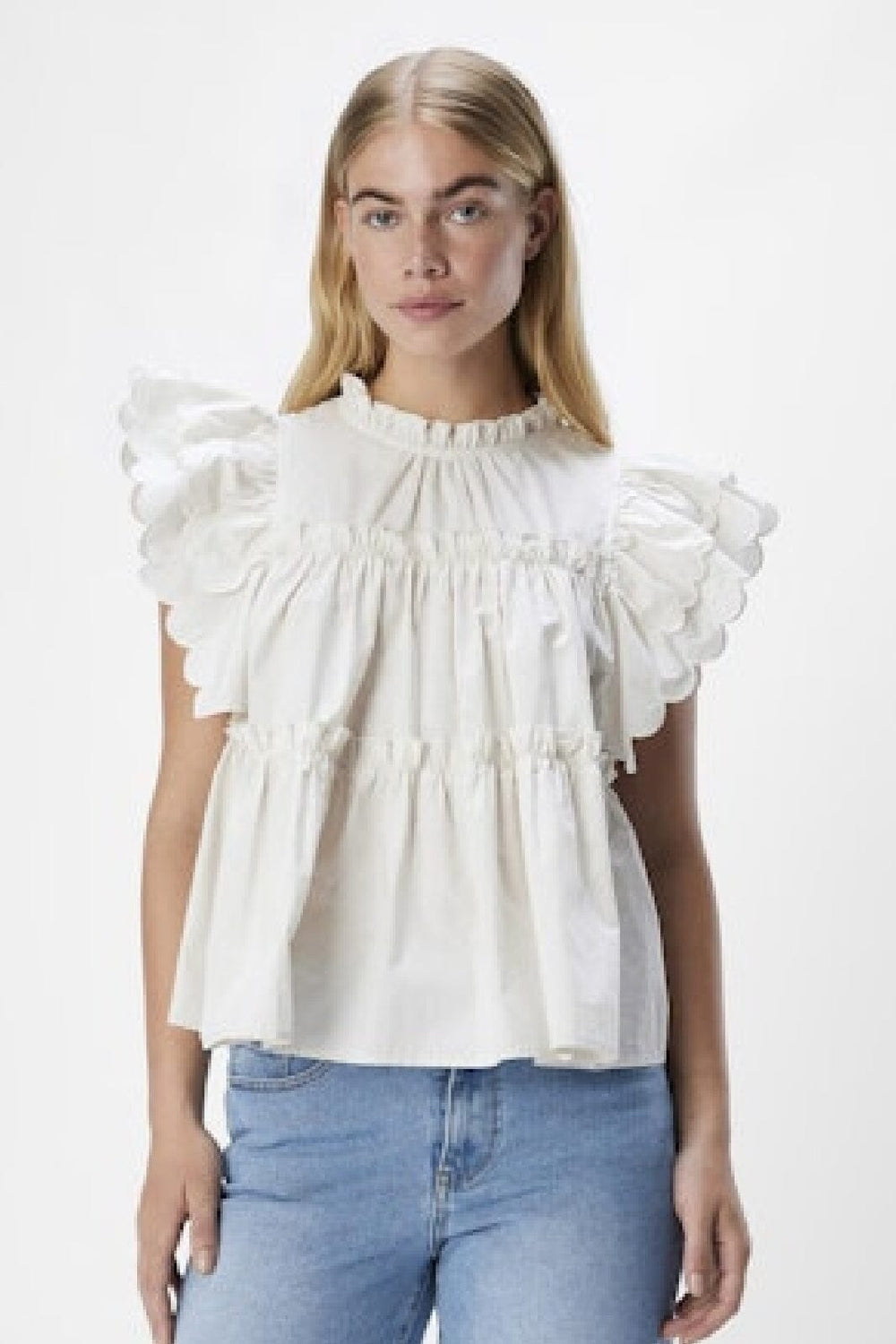 Forudbestilling - Object - Objhope S/L Top 134 - 4567124 White Sand Toppe