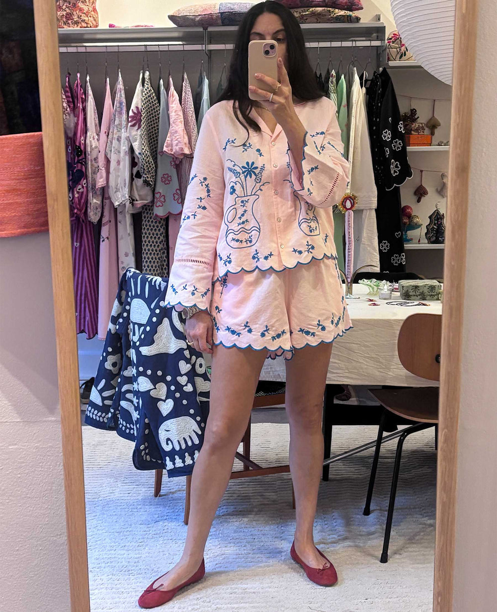 Forudbestilling - Sissel Edelbo - Belma Shirt SE 1569 - Rose Shadow Skjorter