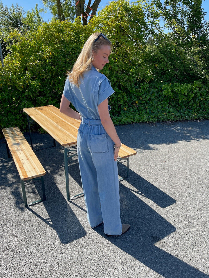 Forudbestilling - Sisters Point - Feba-Ju 18912 - 910 - L. Blue Wash Buksedragter